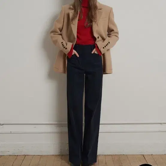 ELBORN 엘보른 Allison Wool Half Coat