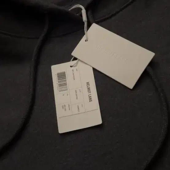 M) Helmut Lang BOX logo HOODIE