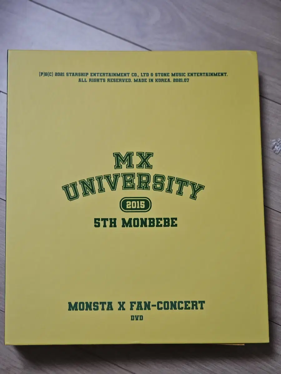 몬스타엑스 5기 팬콘 dvd