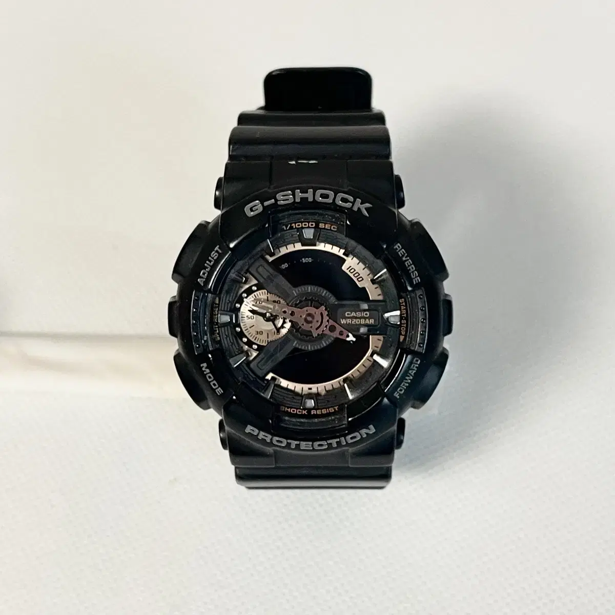 카시오 지샥 빅페이스 시계 G-SHOCK GA-110RG-1A BIG F