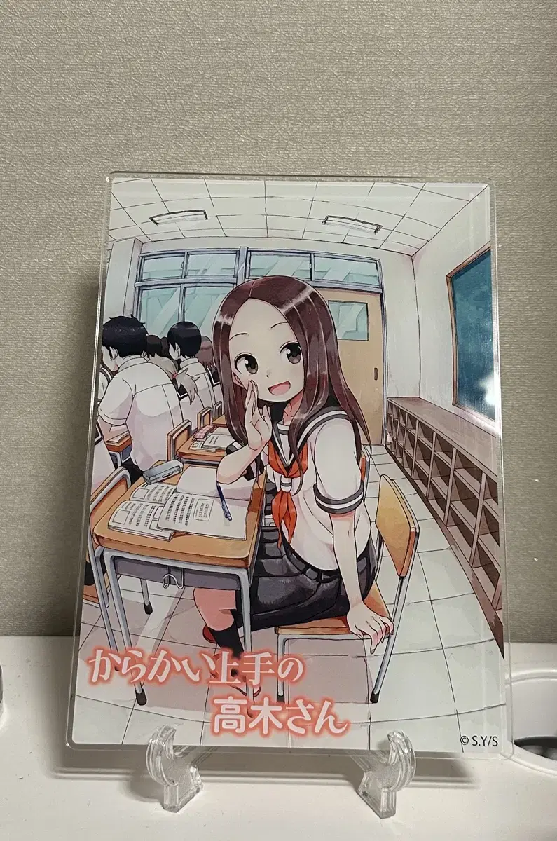 The mischievous Ms. Takagi acrylic stands