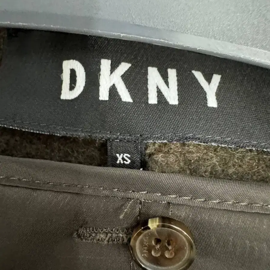 [원가47만원] DKNY 캐시미어 블랜드 코트 XS(55-66)