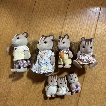실바니안 패밀리 다람쥐 가족 인형 세트