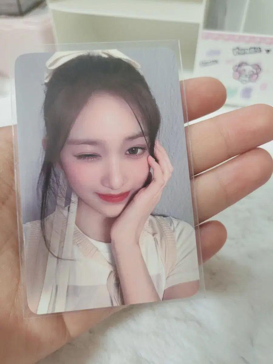 ive leeseo season's greetings 2024 ktown4u photocard wts