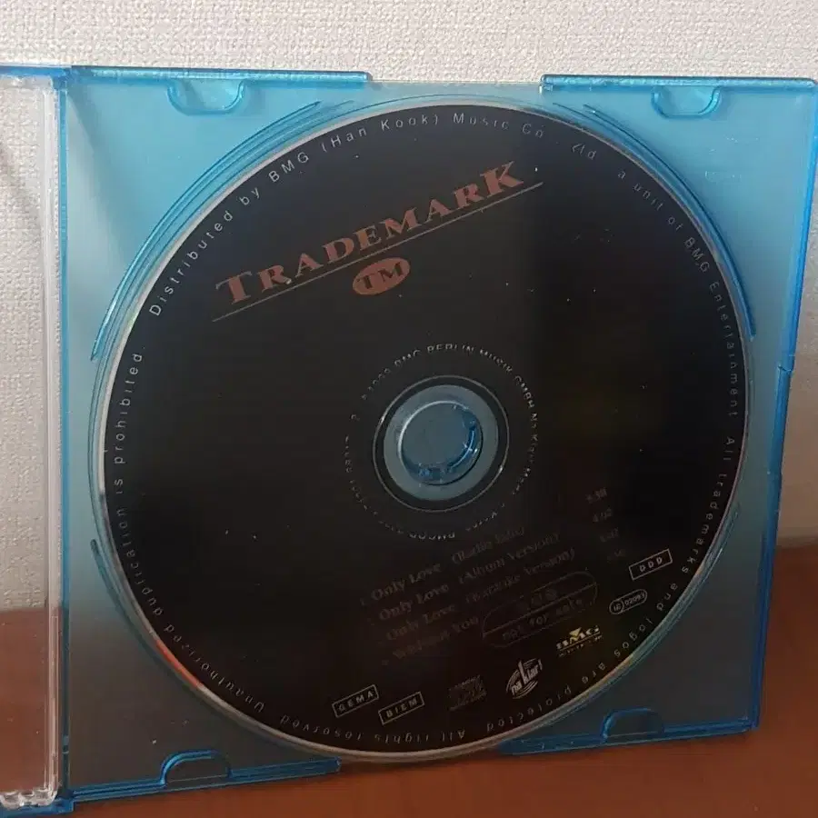 독일보이그룹 Trademark 싱글cd 싱글씨디 유로팝씨디 PopCD