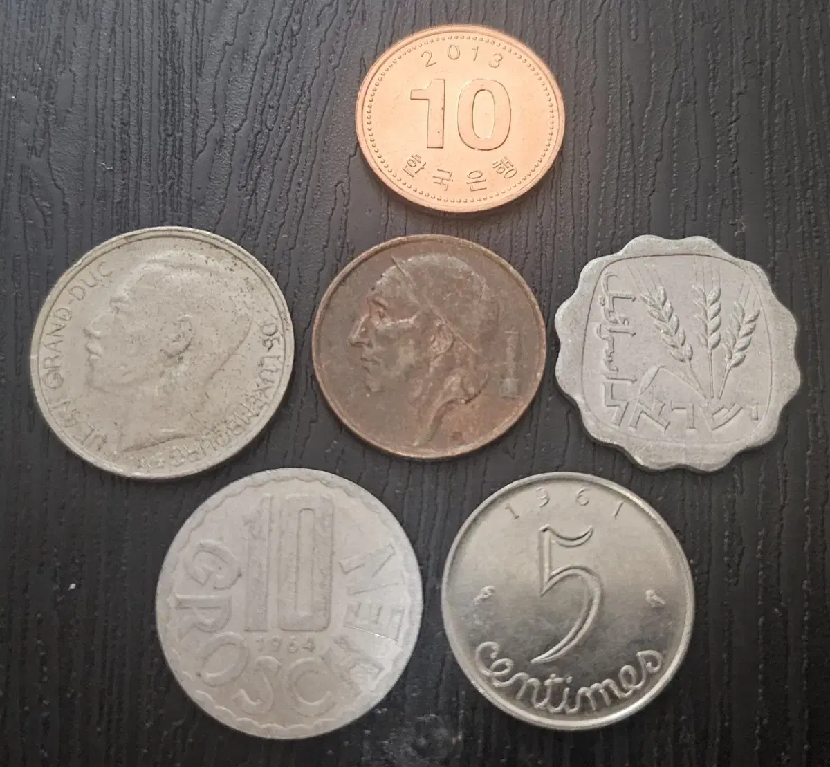 (#003) Foreign coins (coins) All 5 points