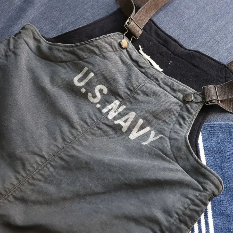 WW2 40s us navy Deck hook overalls