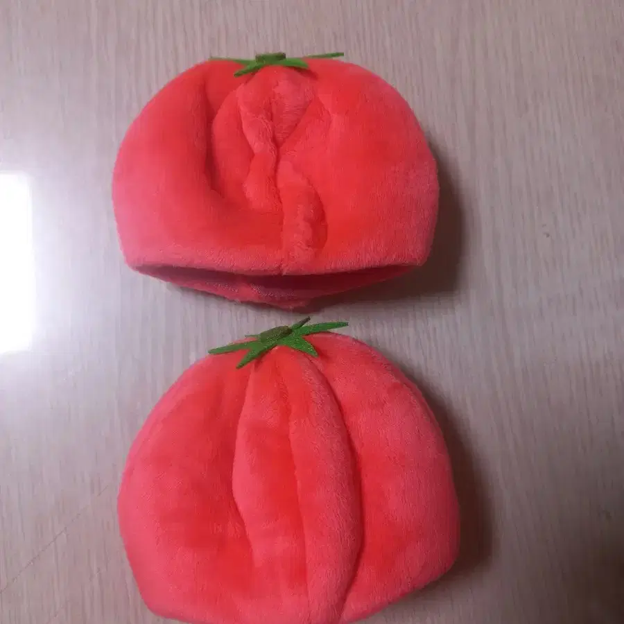 10cm 누이옷 룩업 토마토 모자 인형옷 옷장