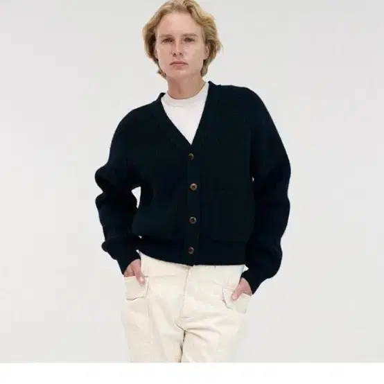 낫띵리튼 Dennedy ribbed cardigan