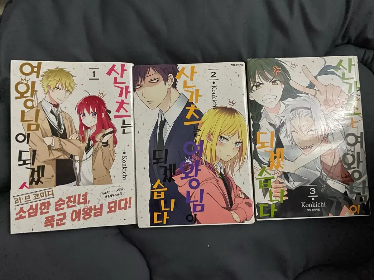 San Gatsu Will Be Queen 1-3 comics