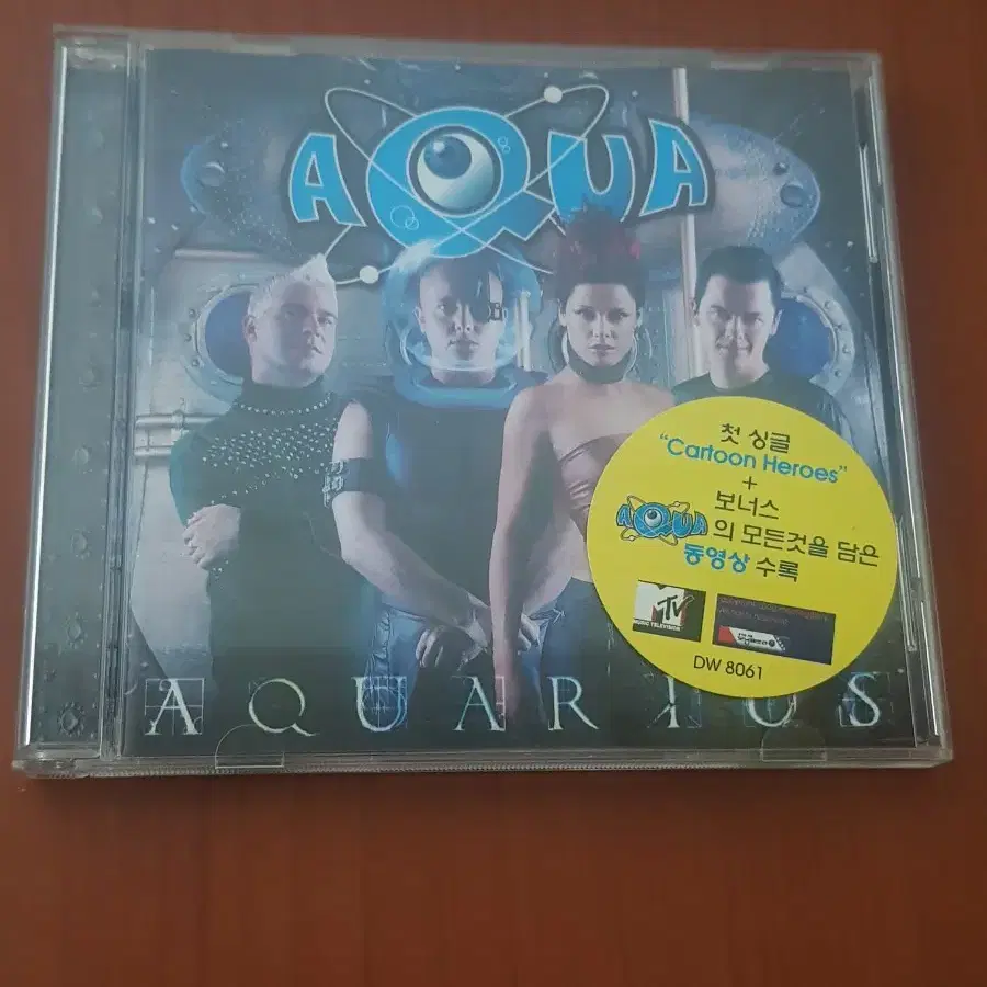 유로댄스뮤직cd Aqua Aquarius 유로팝씨디 Popcd 일렉트로닉