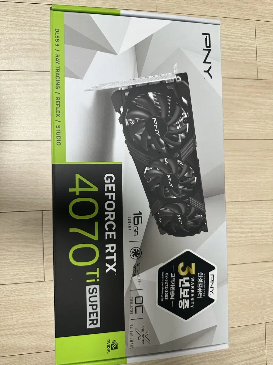 PNY 지포스 RTX 4070 Ti SUPER