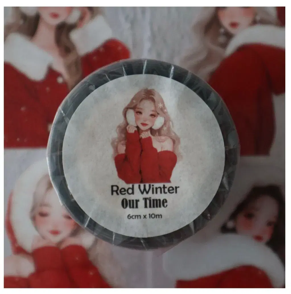 [우리의 시간]Red Winter Pet 3D 광택 마테 마테컷