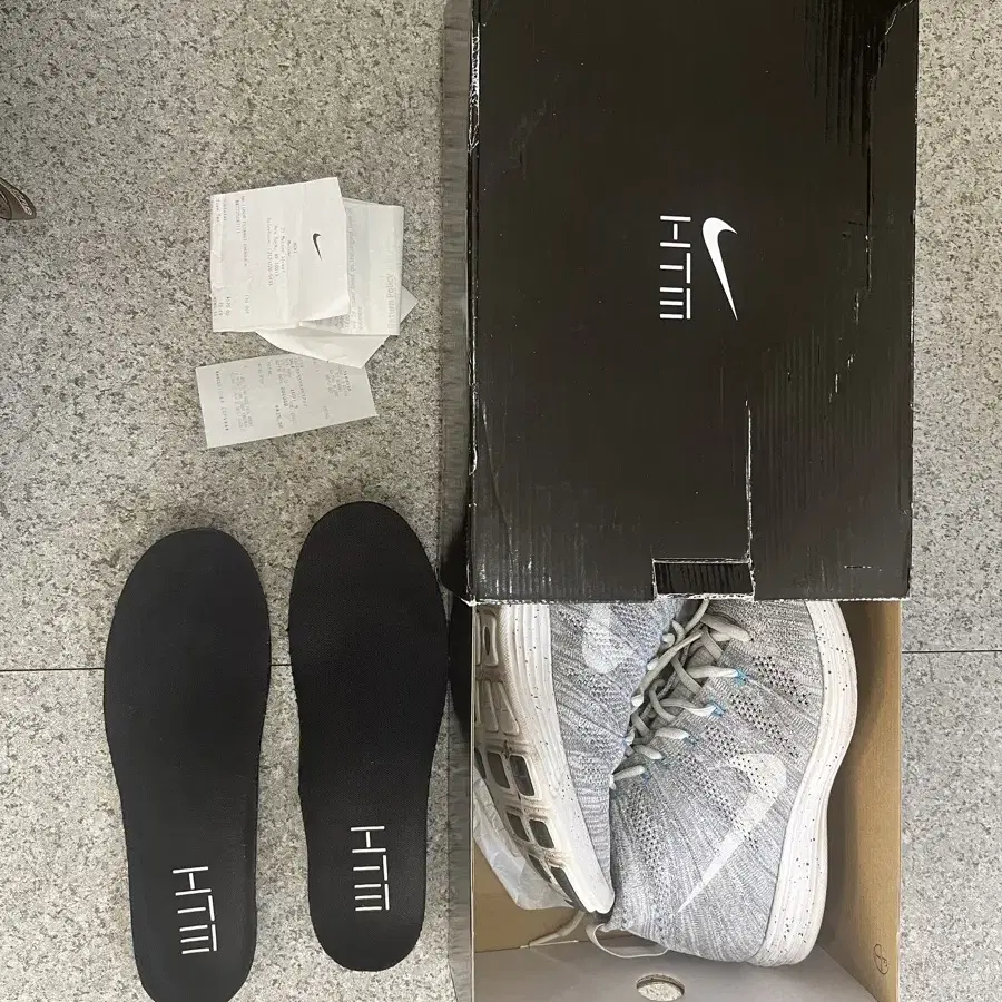 나이키 Lunar Flyknit Chukka "HTM" snow US 9