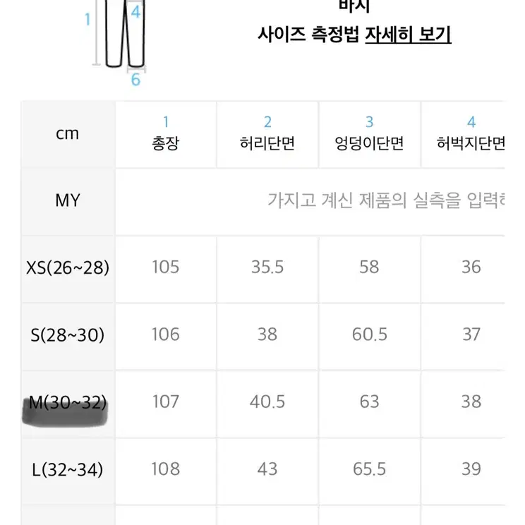 [새상품]에러스엑셉티드 테이퍼드 데님팬츠 m