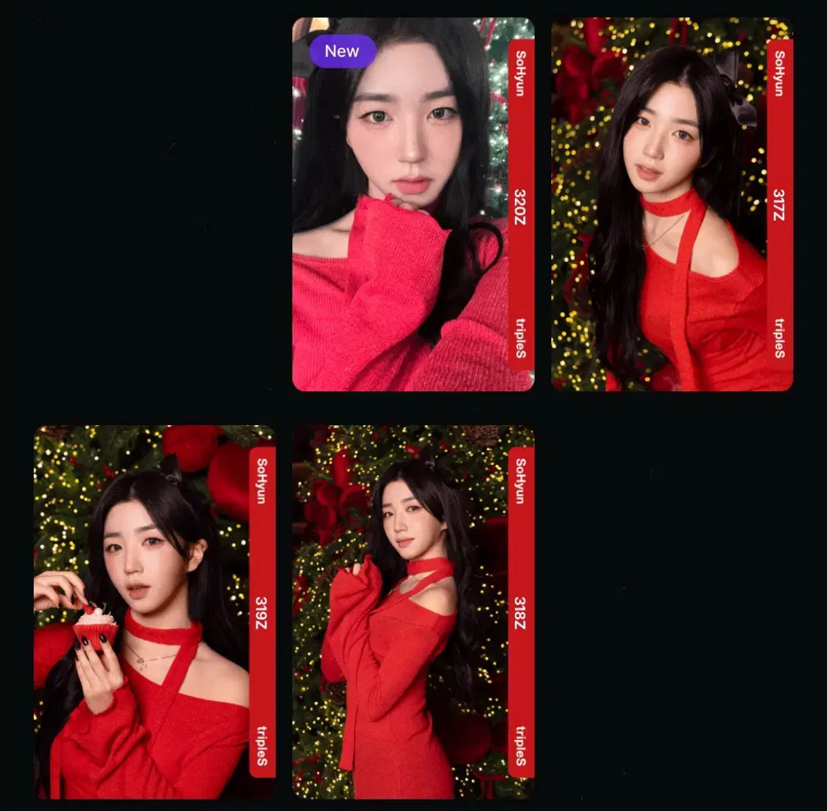 Triples Sohyun Christmas Objects in Bulk