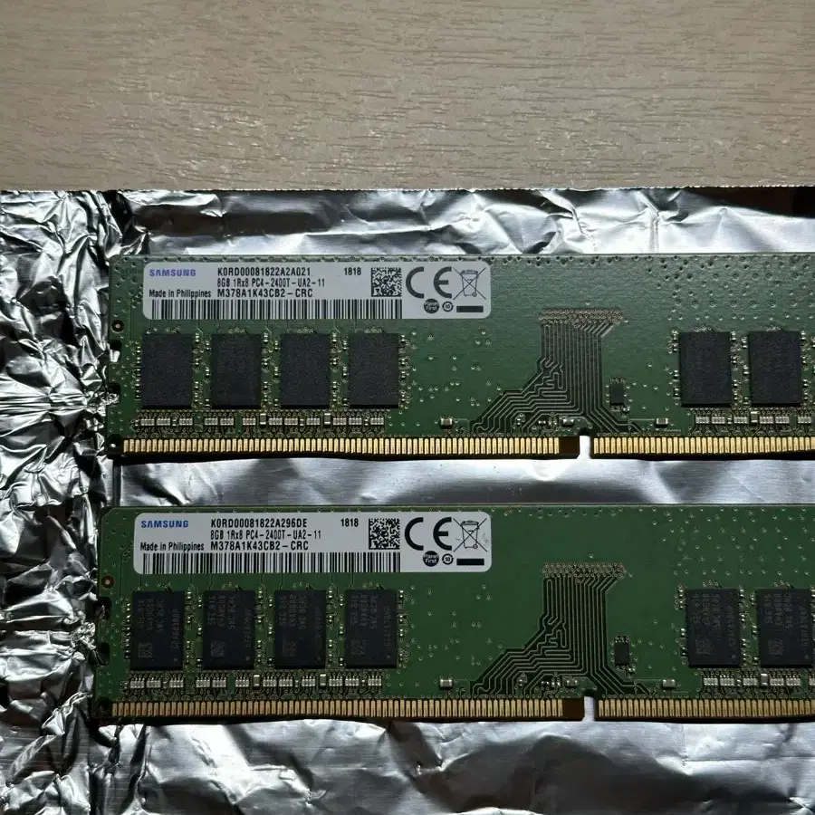 삼성 DDR4 (8GB x2) 2400T C다이