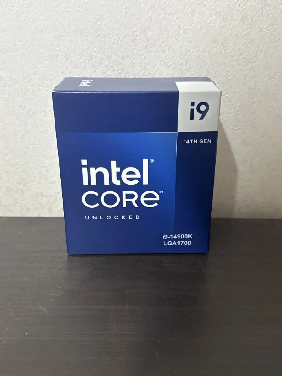 인텔 i9 - 14900k 새제품 팝니다.