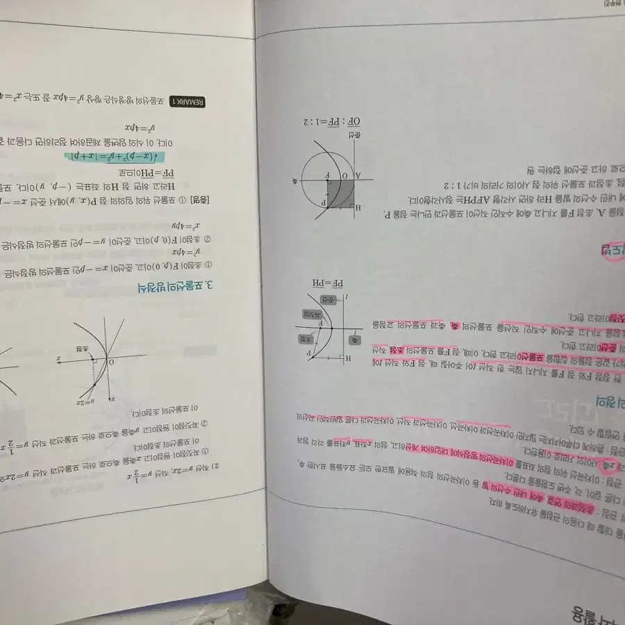 수능 기하문제집 새책 현우진 김성은 시발점 뉴런 드릴