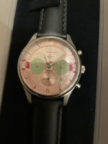 귀멸의 칼날 x TiCTAC 카마도 네즈코 쿼츠 손목시계 콜라보 손목시계