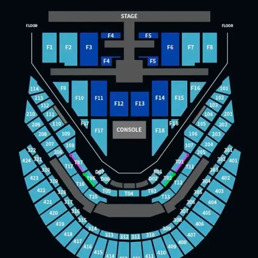 엔시티 127 막콘 4층 원가 이하 양도합니다!