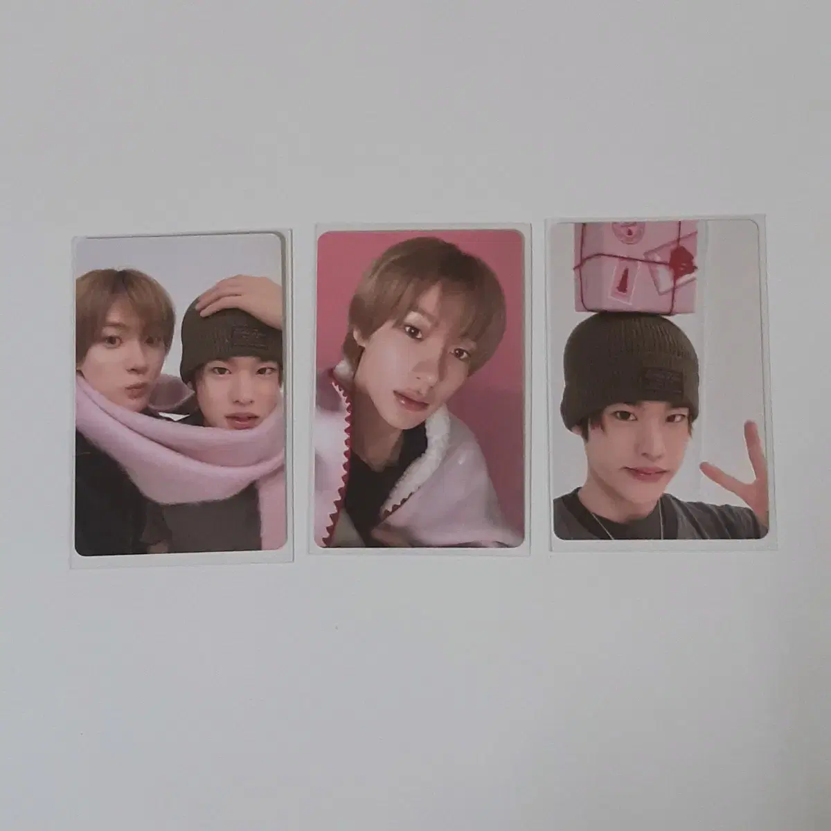 Rize Pink Christmas Photo Card wts sohee chanyoung units