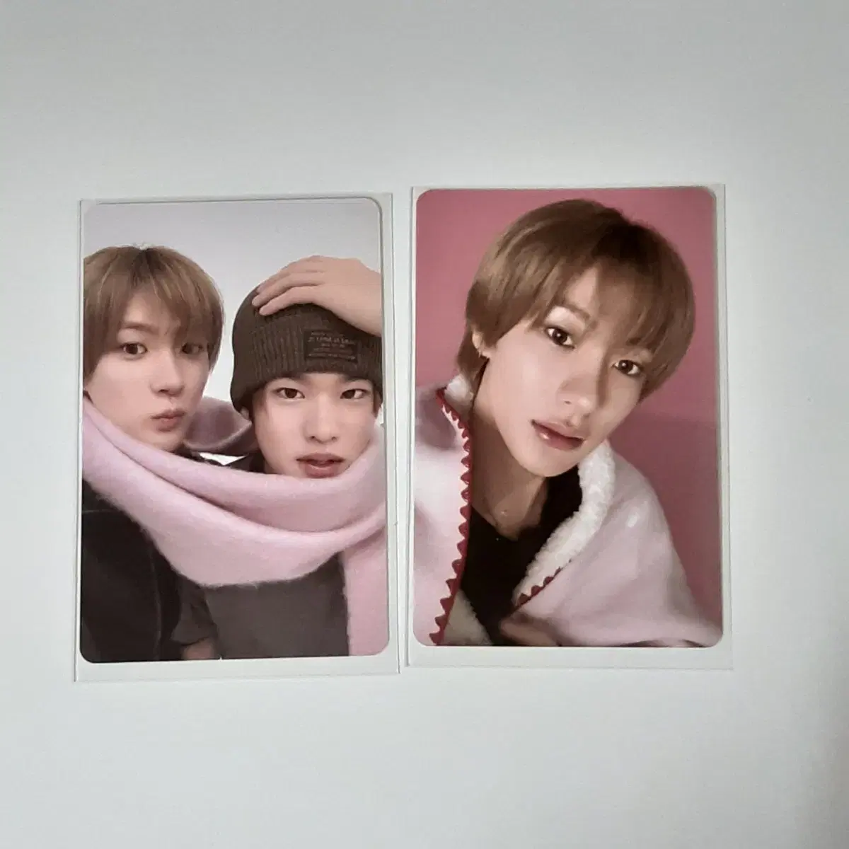 Rize Pink Christmas Photo Card wts sohee chanyoung units