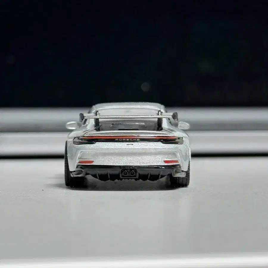 미니지티 1/64 포르쉐 911 GT3 실버 다이캐스트 모형