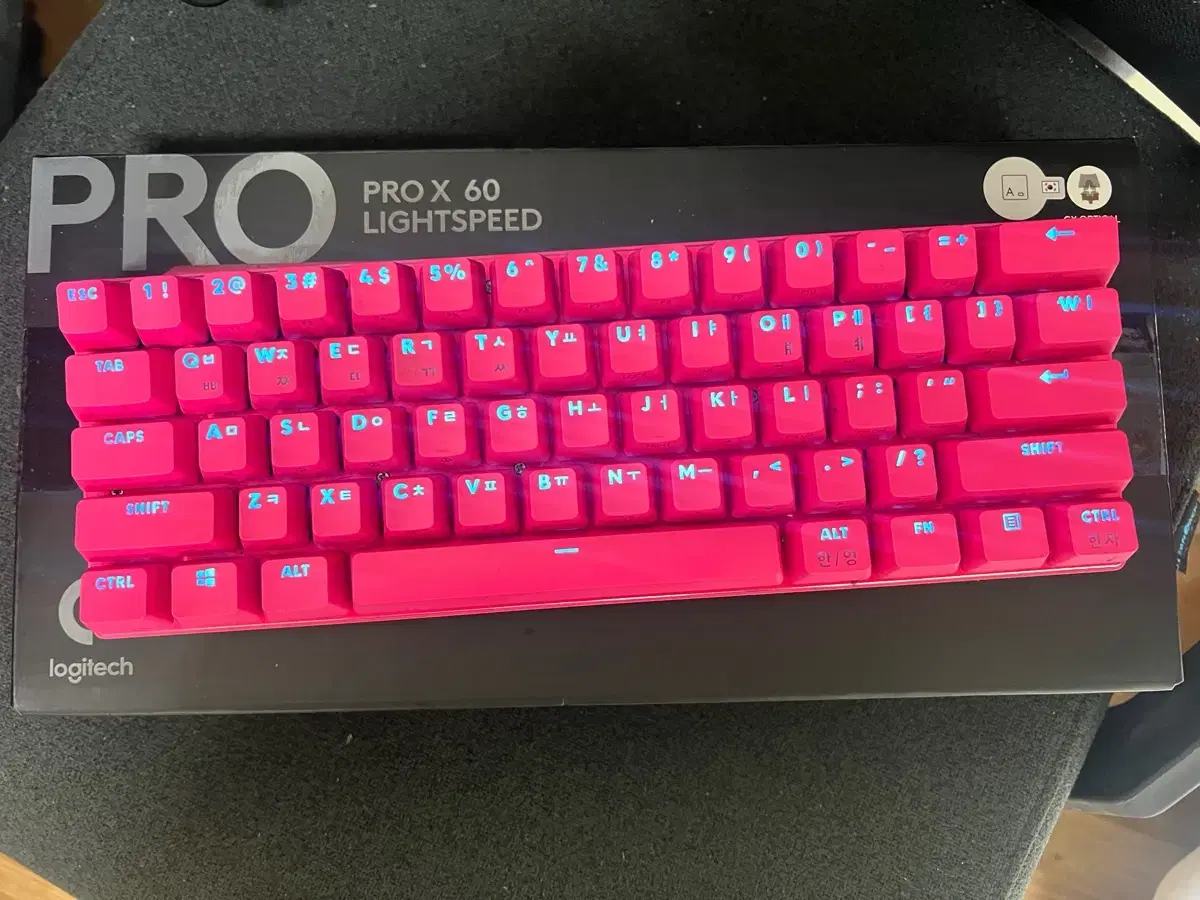 로지텍 g pro x 60 lightspeed 팝니다