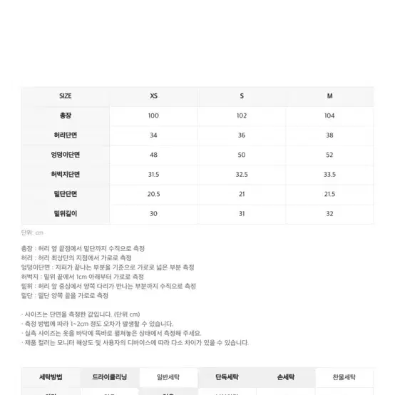 인사일런스 빈티지 레귤러 데님 딥블루 s