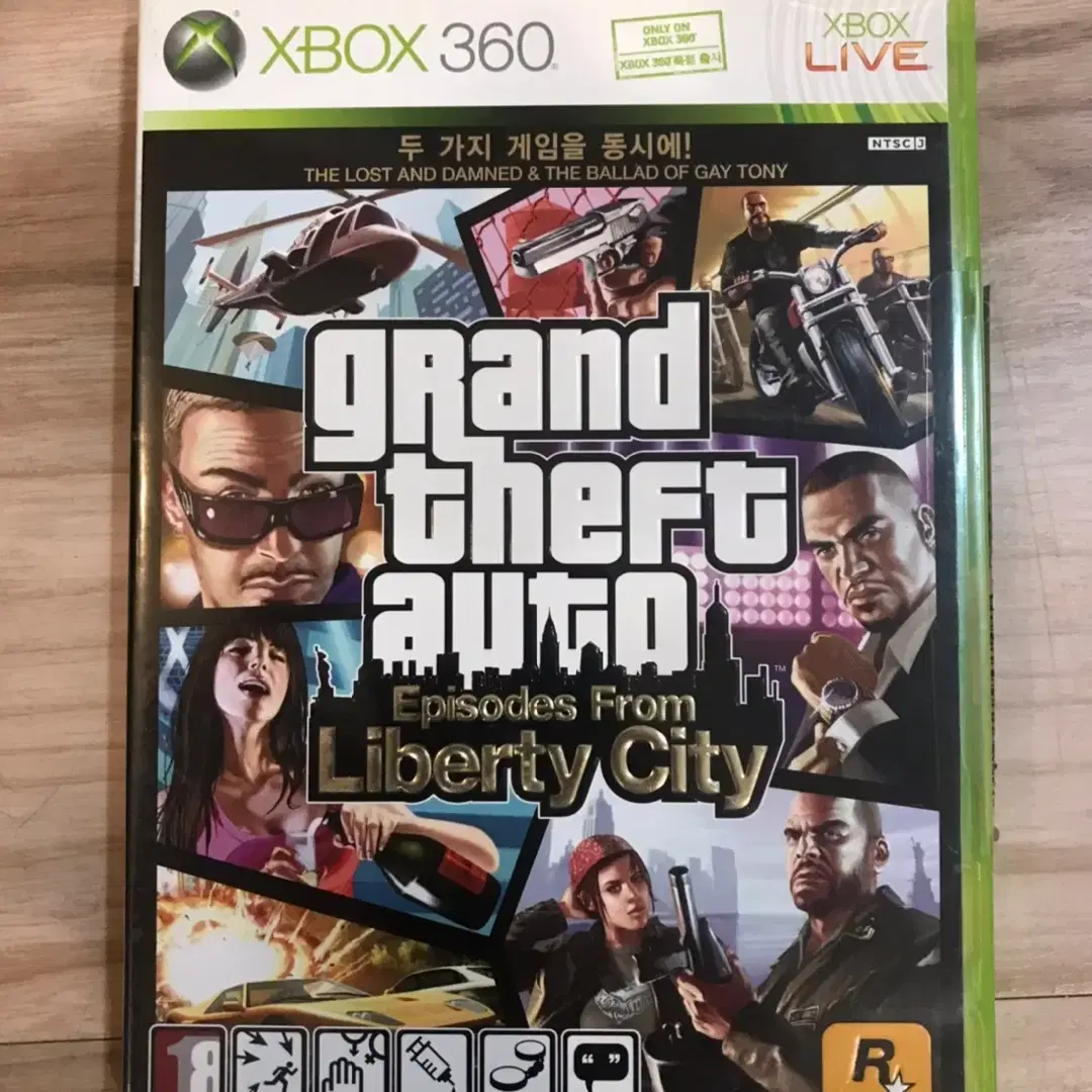 XBOX360 GTA4 애피소드 프롬 리버티 시티