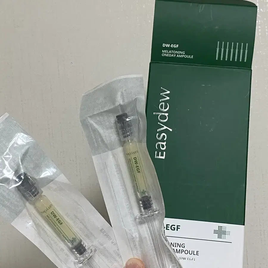 새상품) 이지듀 EGF 기미잡티앰플 1ml