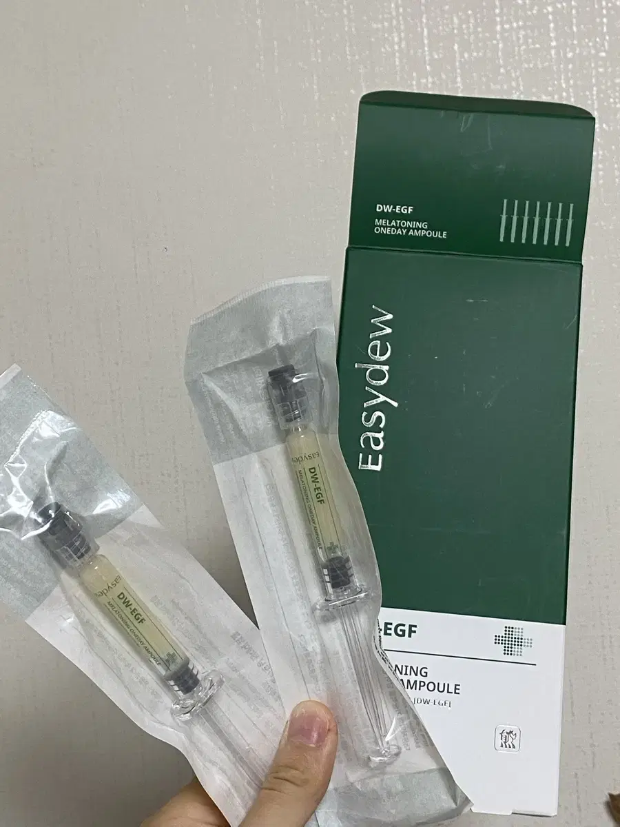 새상품) 이지듀 EGF 기미잡티앰플 1ml