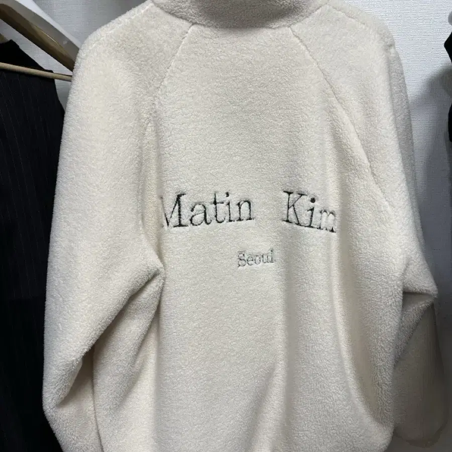 Matin Kim Fleece Zip Up Jumper 22Winter