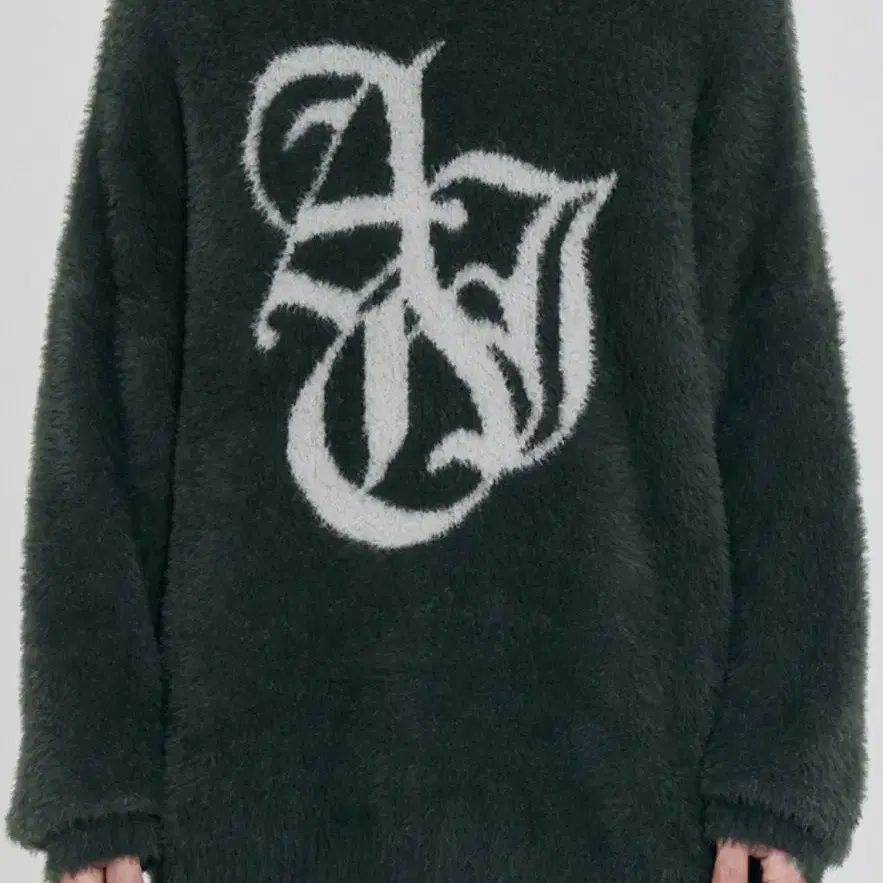 Sporty Logo Sweater [CHARCOAL]