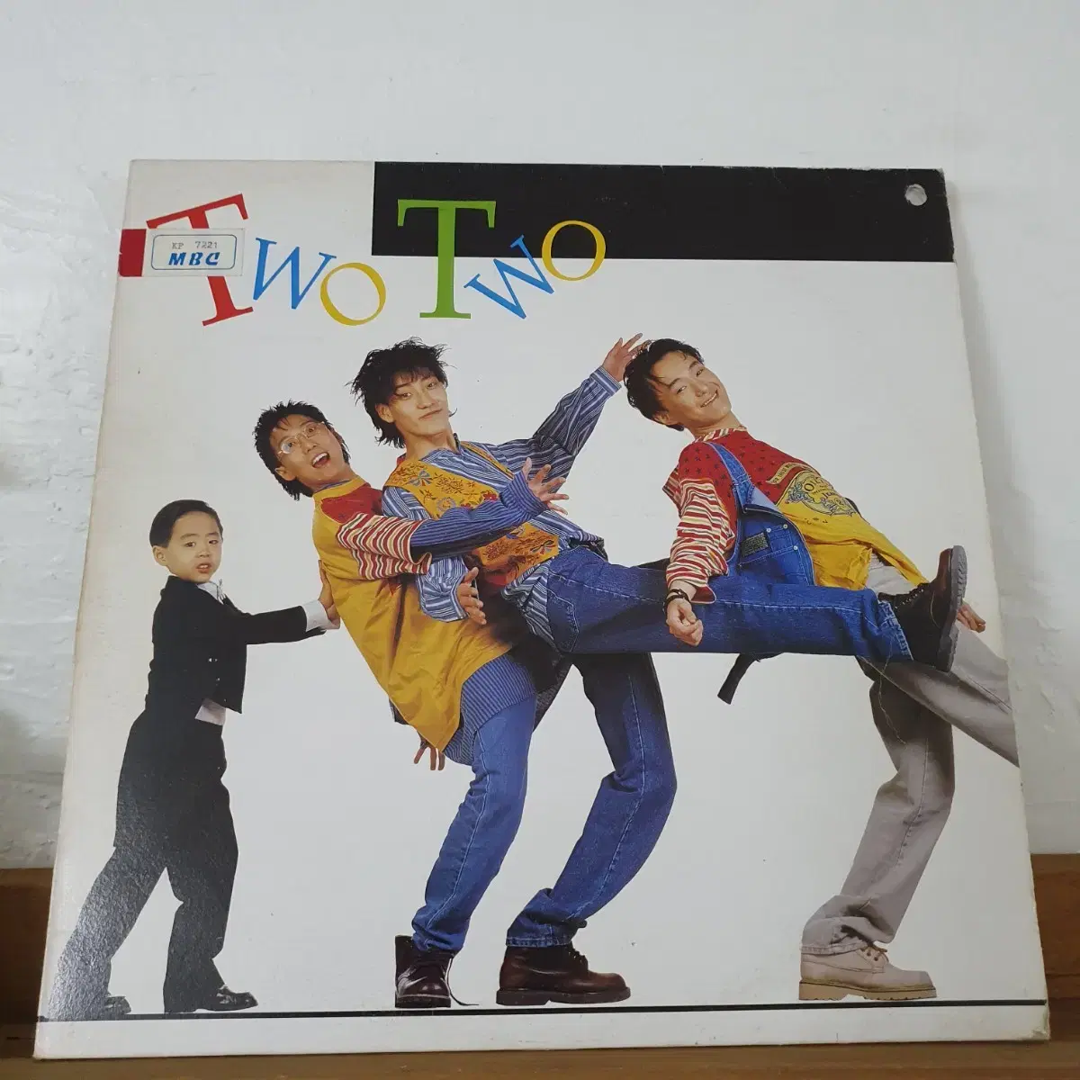 투투 TWO TWO 1집 LP  1994  일과이분의일 그대눈물까지도