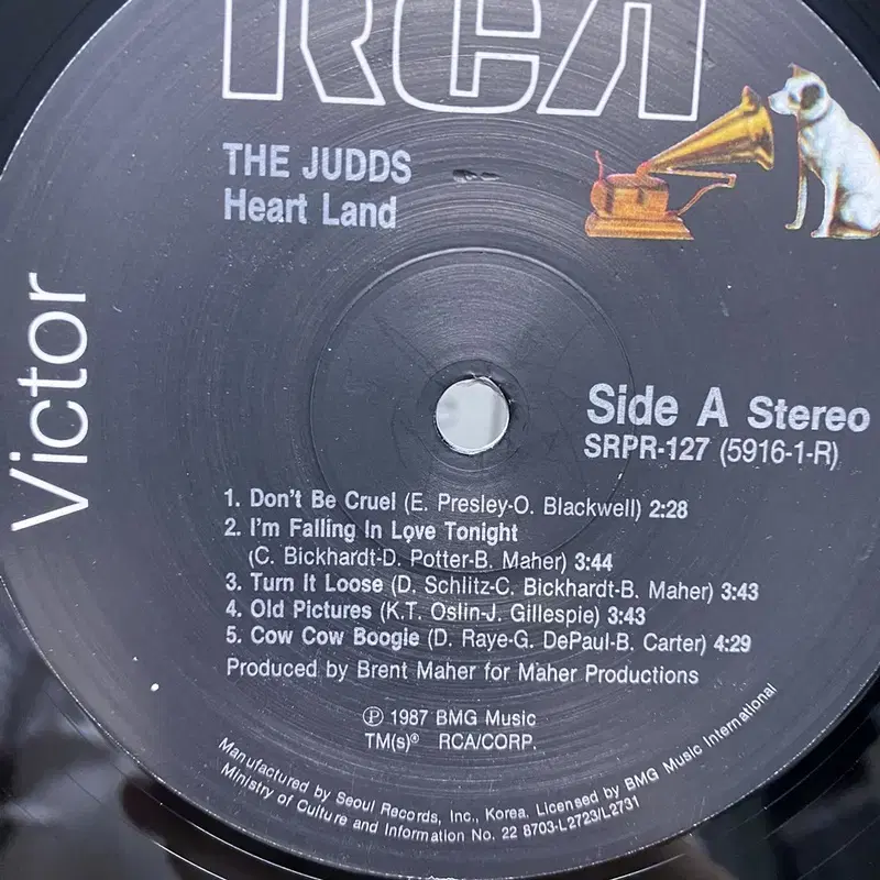 THE JUDDS LP / AA6950