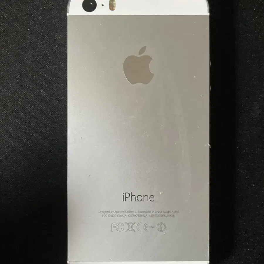 iPhone5s 16GB Silver  50074