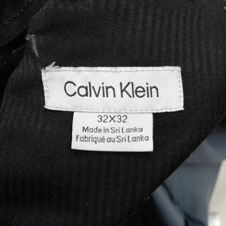 32 CALVIN KLEIN 밴딩 스판 치노 챠콜그레이 32-70