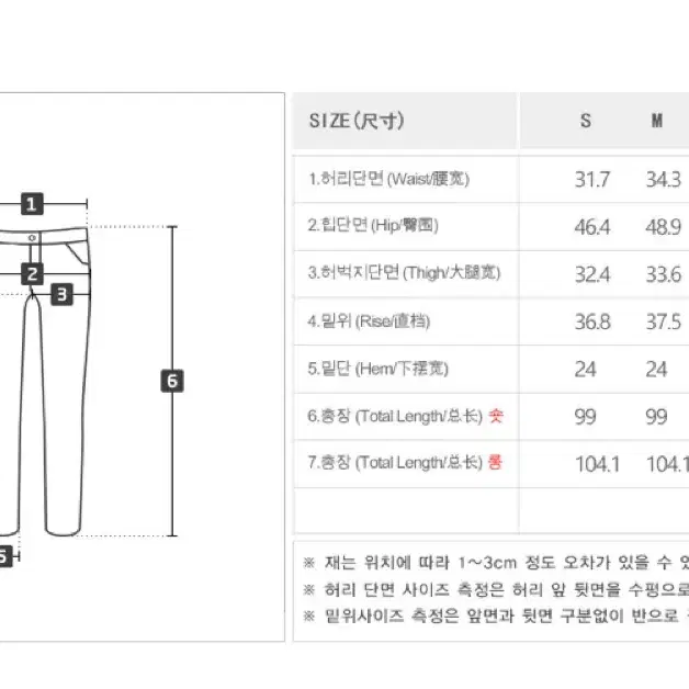 니썸 365스판와이드데님 팬츠 애쉬옐로우