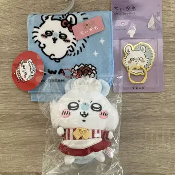 치이카와 모몽가 (먼작귀) 묶음 판매 레스토랑마 스캇핸드폰 그립 손수건
