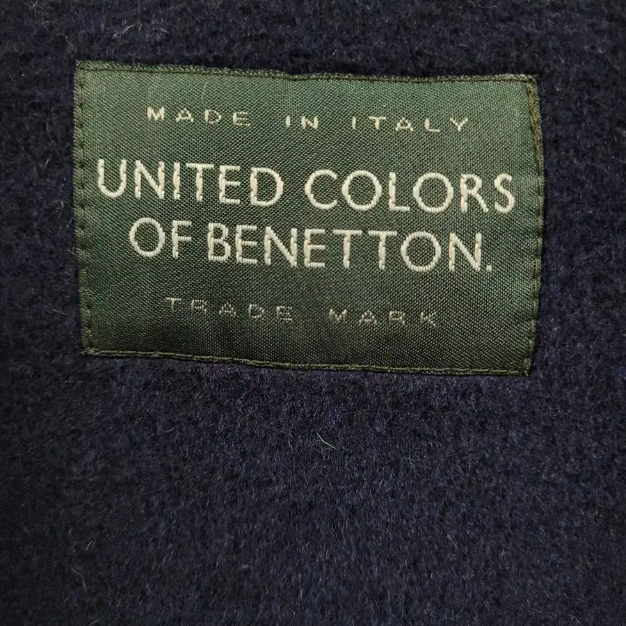 BENETTON 베네통 이태리 더플코트 떡볶이 울코트(무료배송)