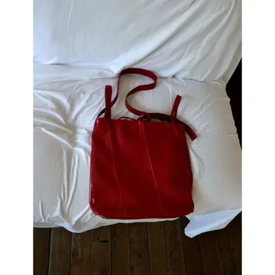 베이비랩 babyrab enamel shoulder bag red