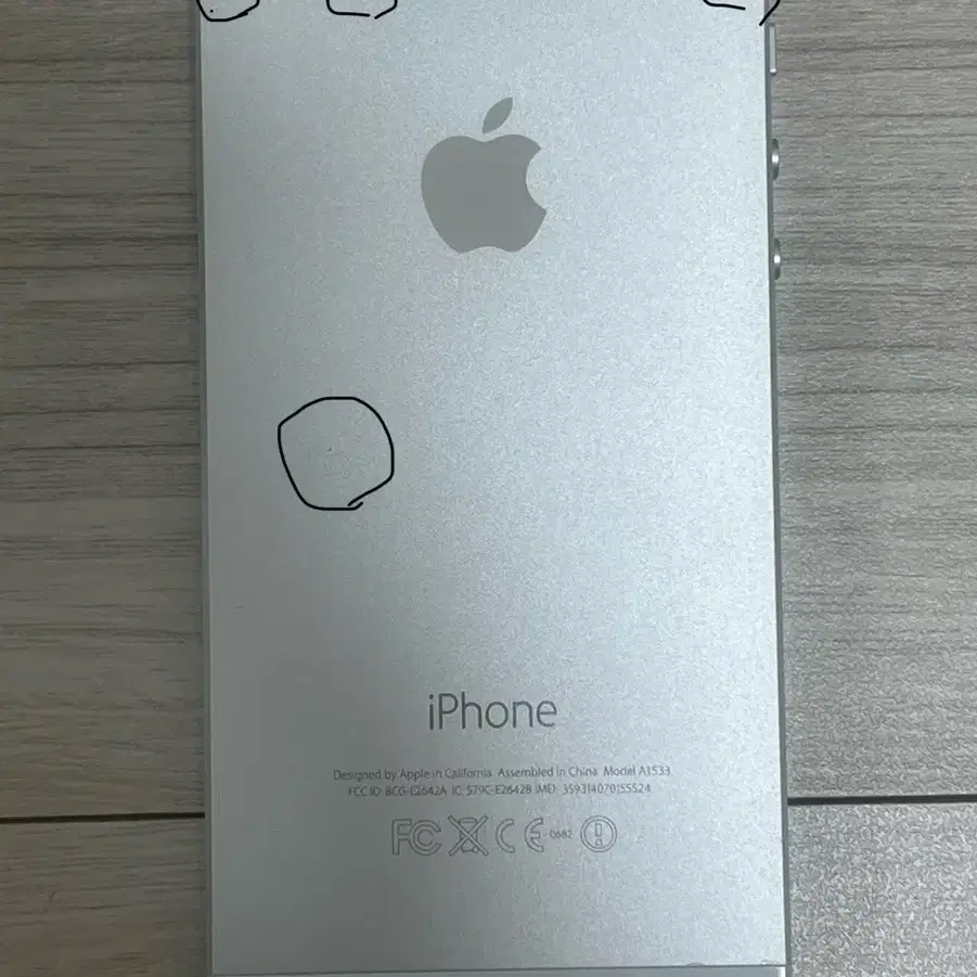 아이폰5s 16GB 실버