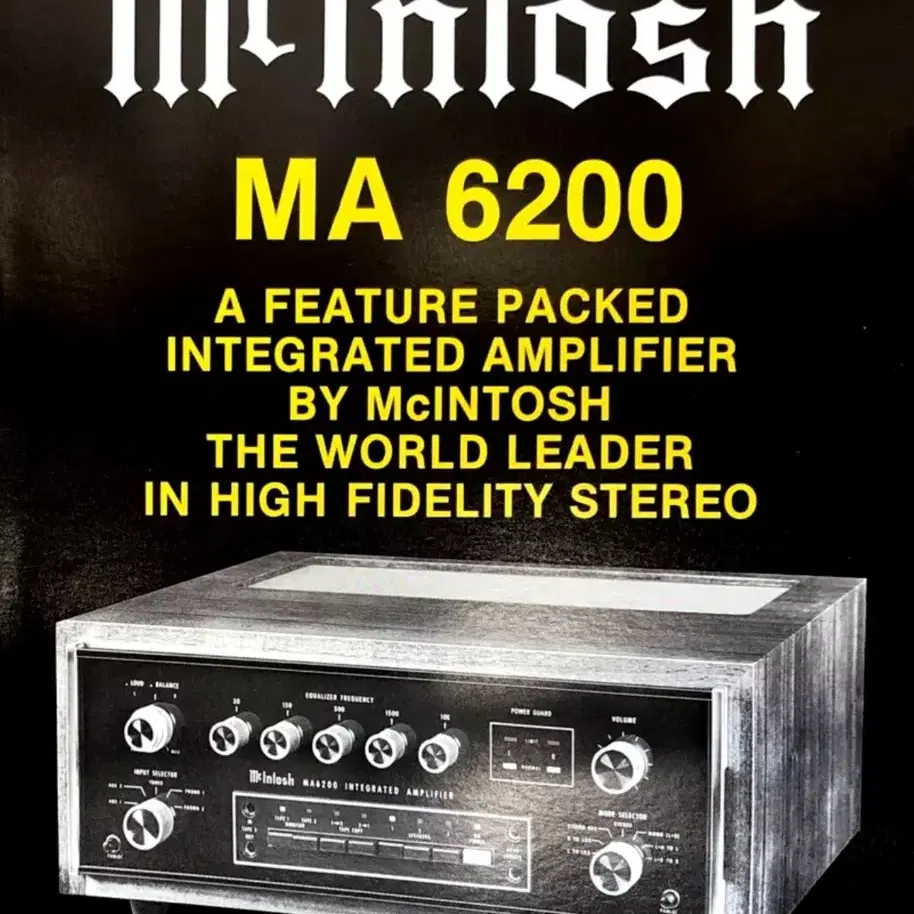 McIntosh 매킨토시 MA6200(GOLD)