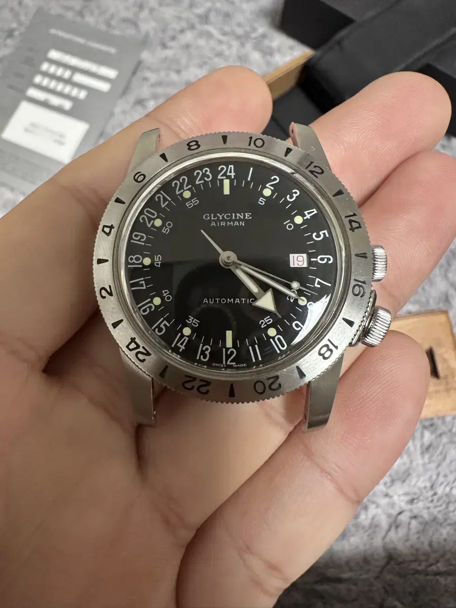 글라이신 에어맨 퓨리스트 40mm GL0163