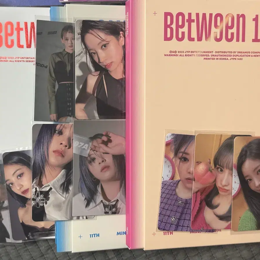 트와이스 between 1&2 앨범 & 포카