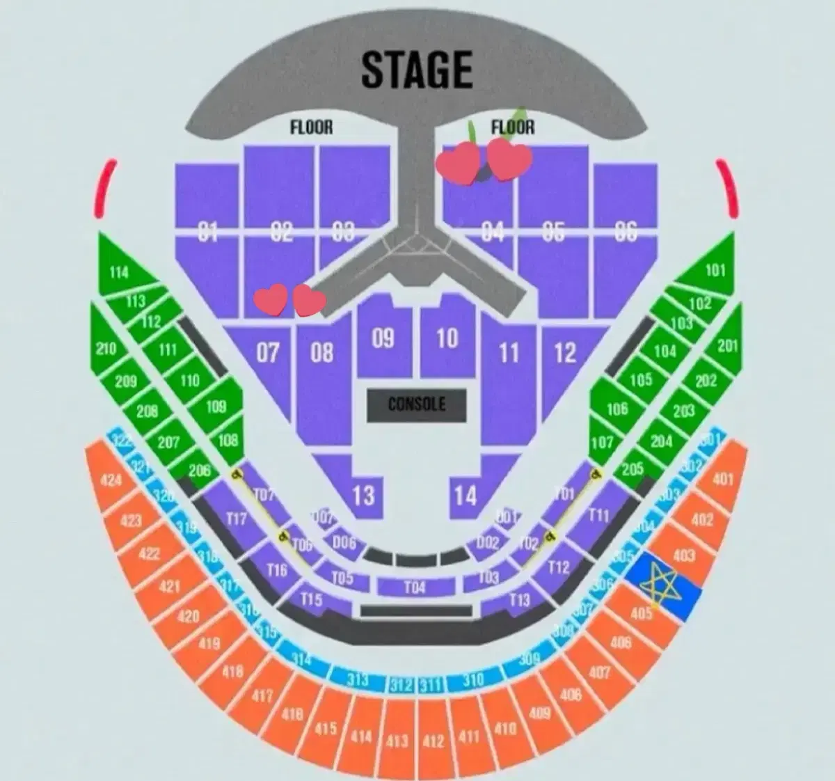 임영웅 콘서트 1/3 2구역 돌출 바로옆 VIP 양도