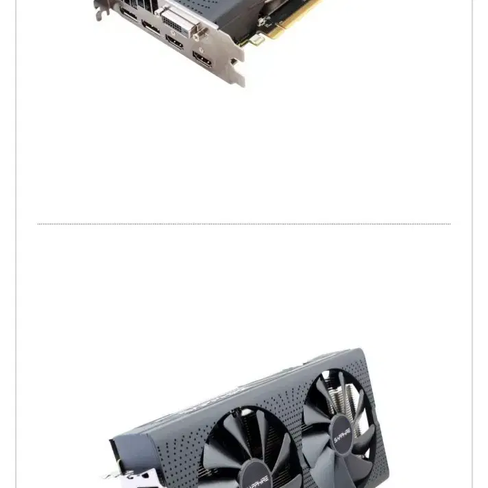 사파이어 펄스 라데온 Rx 570 4GB GDDR5 그래픽 카드