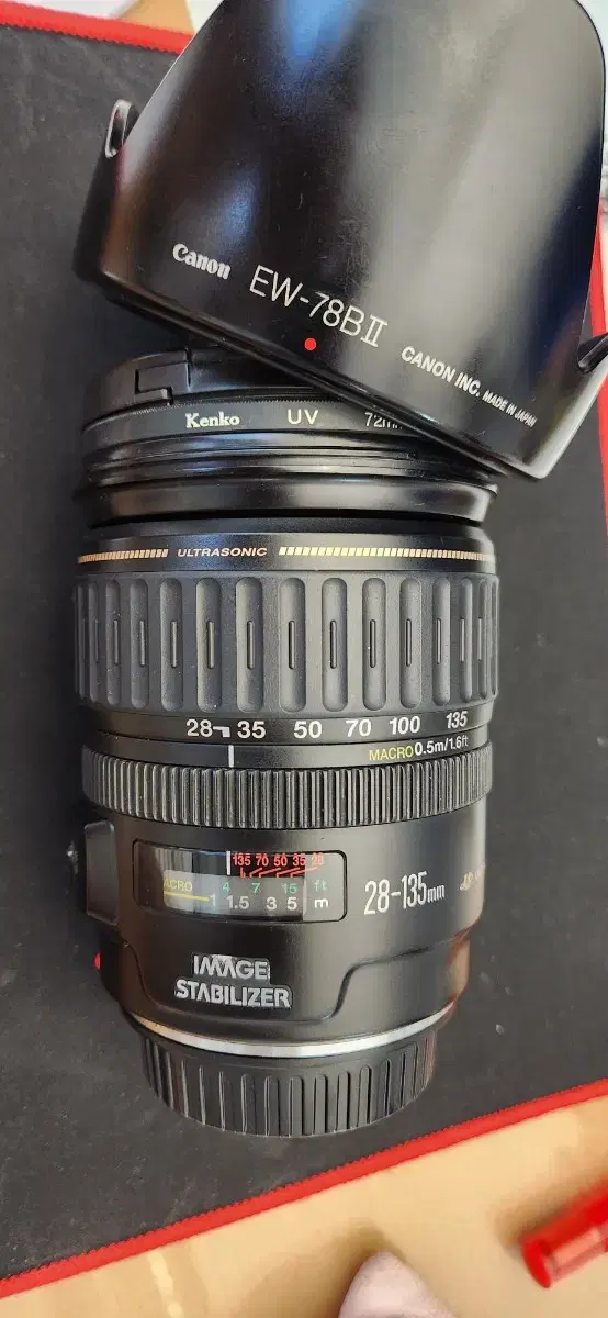 캐논 EF 28-135mm IS 어둠의 L렌즈 팝니다